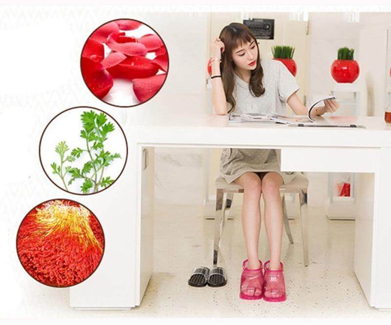 Portable Foot Bath Massage Shoes - Image 1