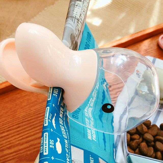 Duck Shape Sealing Clip Spoon - Image 8