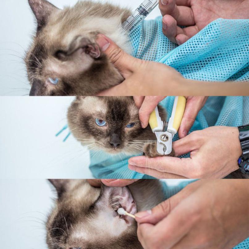 Cat Grooming Anti Scratch Bag Mesh - Image 3
