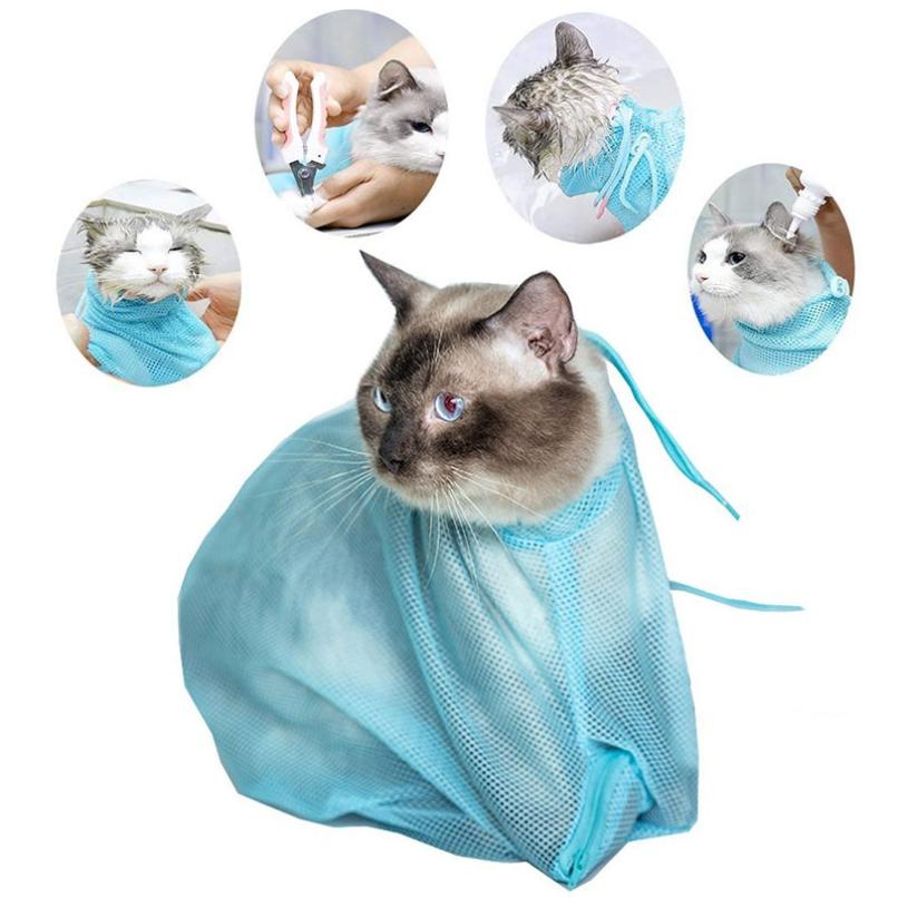 Cat Grooming Anti Scratch Bag Mesh - Image 1