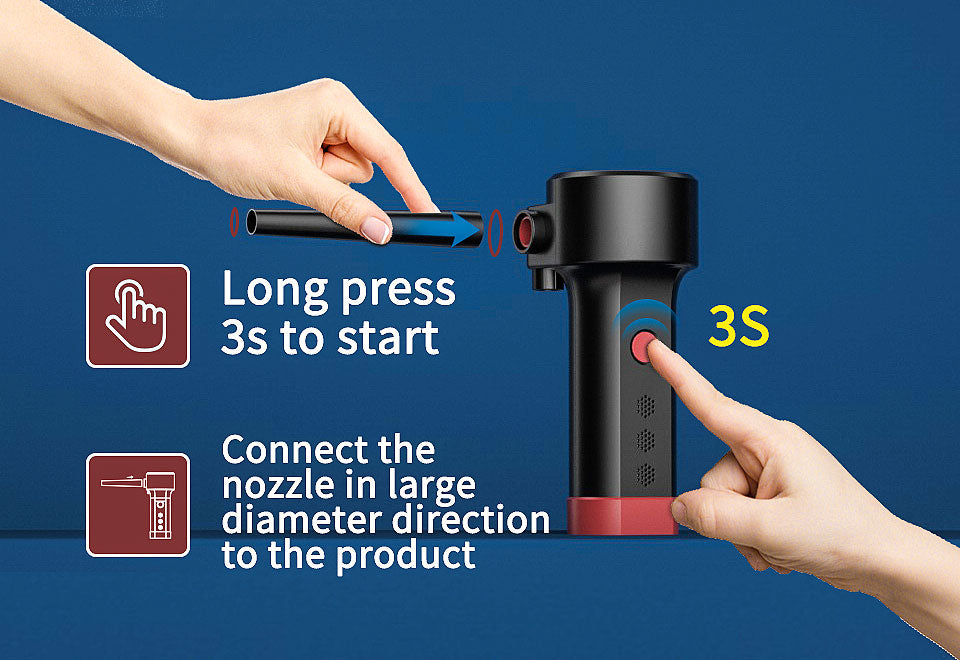 Cordless Air Compressor Dust Cleaner · Mavigadget