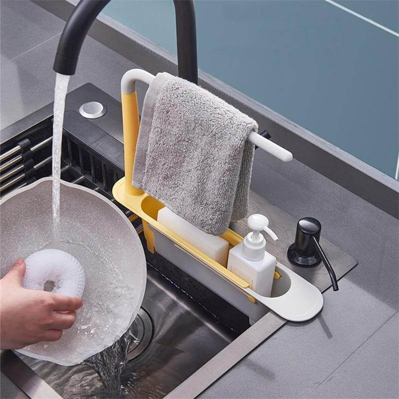 2in1 Kitchen Sink Folding Drain Rack