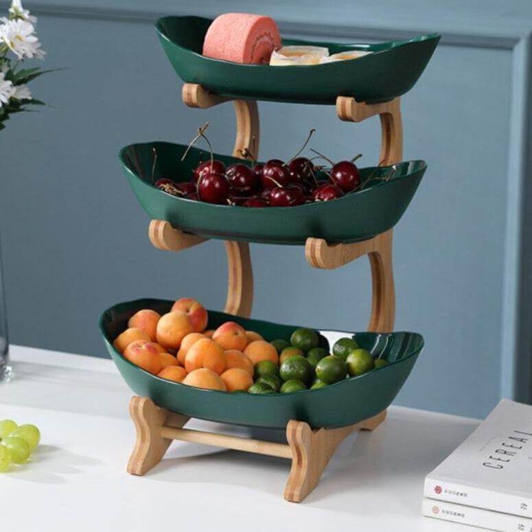 Multi-layer Modern Fruit Snack Plate Rack - Image 3