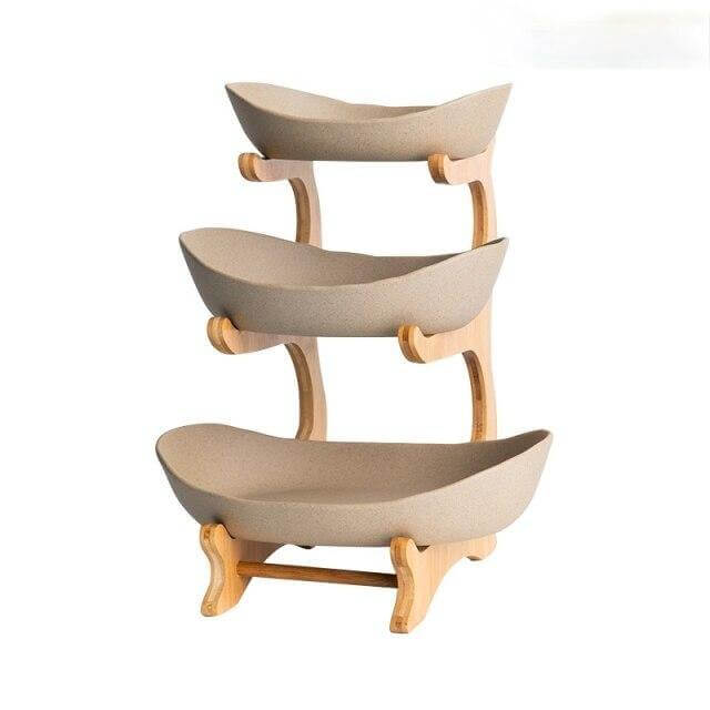Multi-layer Modern Fruit Snack Plate Rack - Image 17
