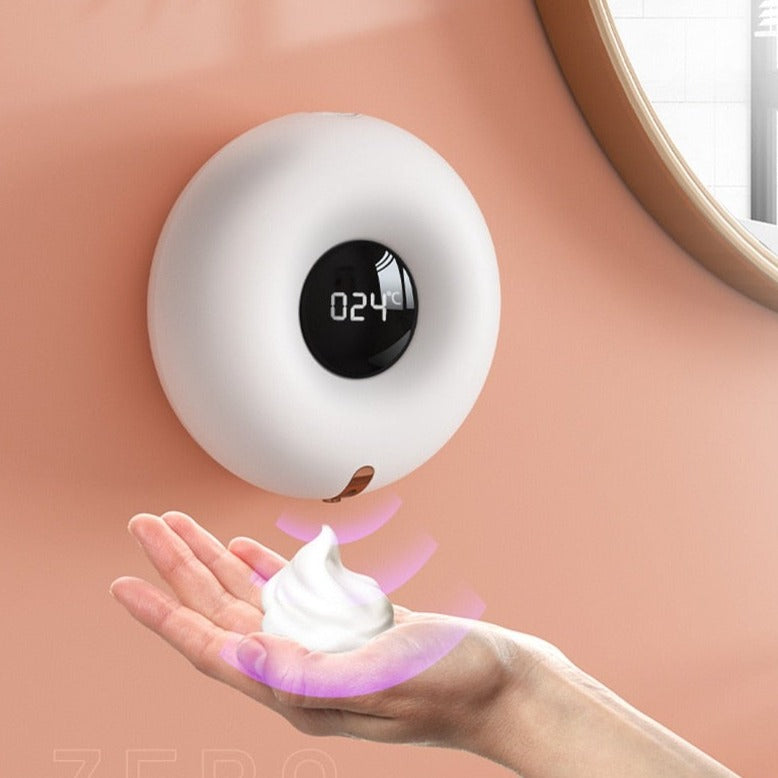 Temperature Display Automatic Soap Dispenser