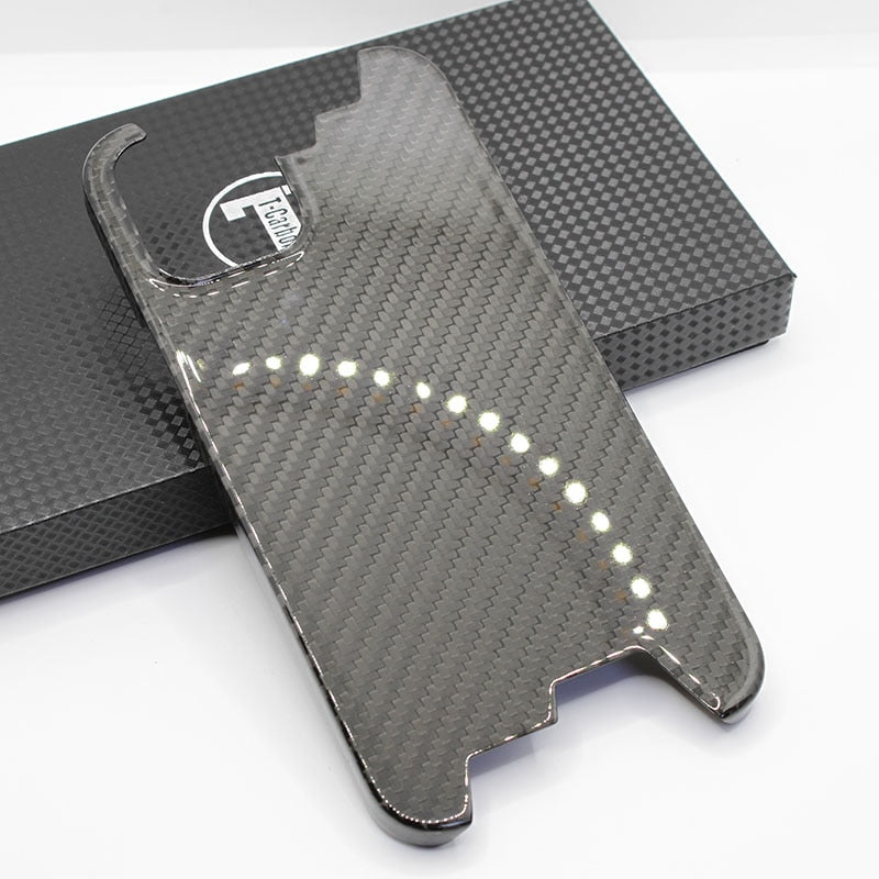 Creative Carbon Fiber Thin iPhone Case - Image 0