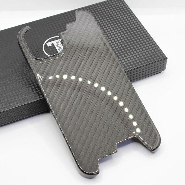 Creative Carbon Fiber Thin iPhone Case - Image 4