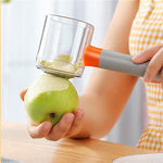 Vegetable Fruit Spill Free Storage Peeler - MaviGadget