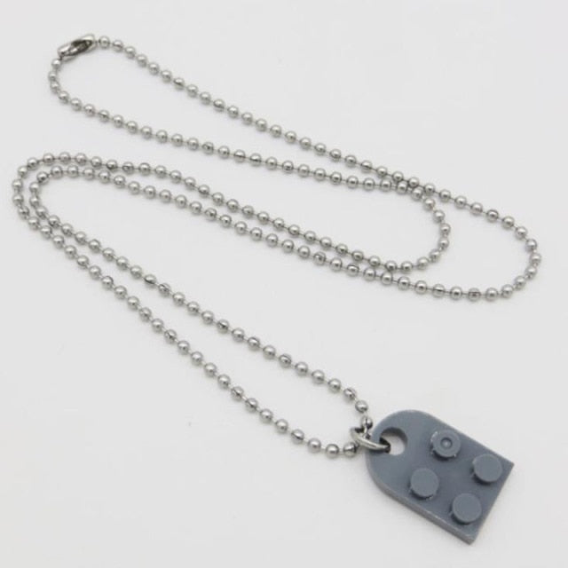 Couples Love Toy Brick Heart Keychain - Image 18