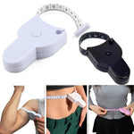 Self-Tightening Body Measuring Ruler