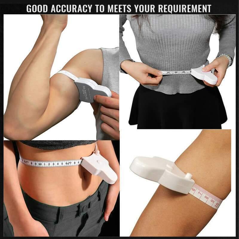 Self-Tightening Body Measuring Ruler