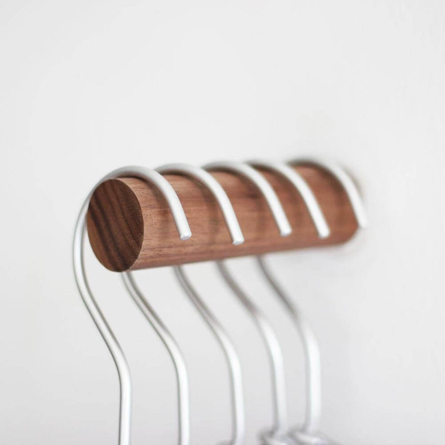 Nordic Wooden Easy Wall-Mounted Clothes Hanger - Image 13