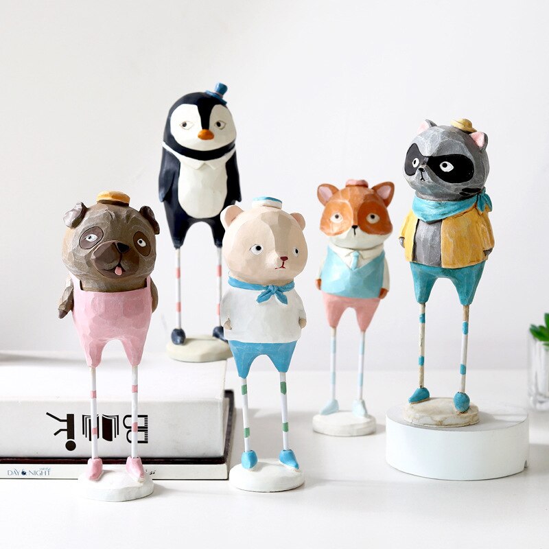 Creative Cute Animal Figurines - Image 8