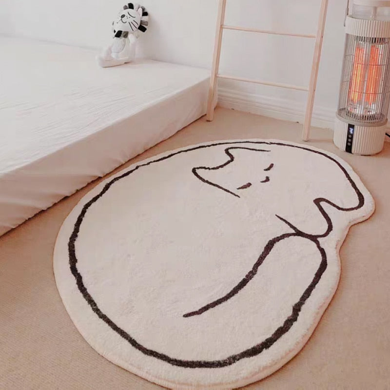 Cute Cozy Soft Cat Carpet