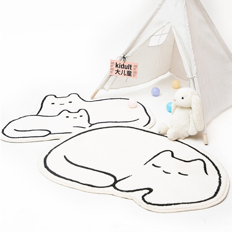 Cute Cozy Soft Cat Carpet