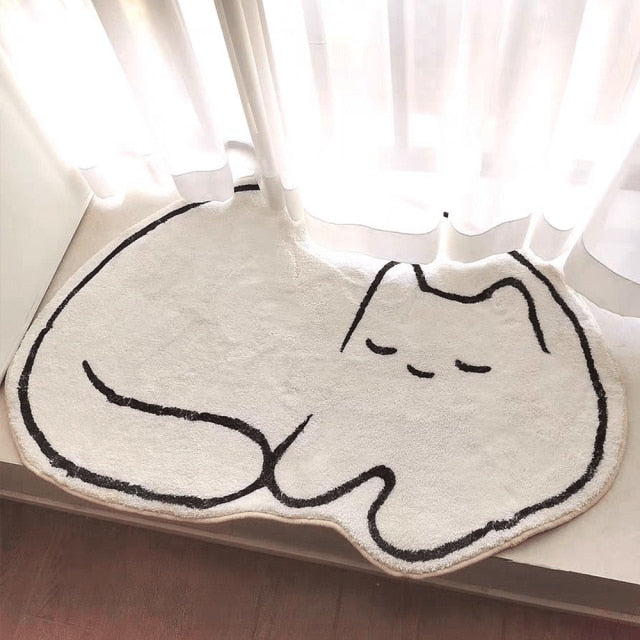 Cute Cozy Soft Cat Carpet