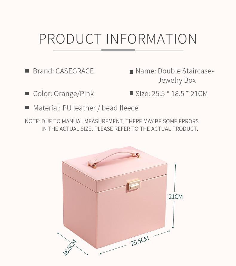 Luxury Large Jewelry Storage Drawer Box - Image 13