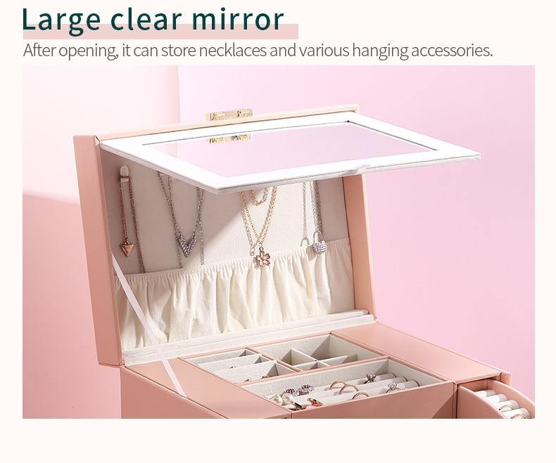 Luxury Large Jewelry Storage Drawer Box - MaviGadget