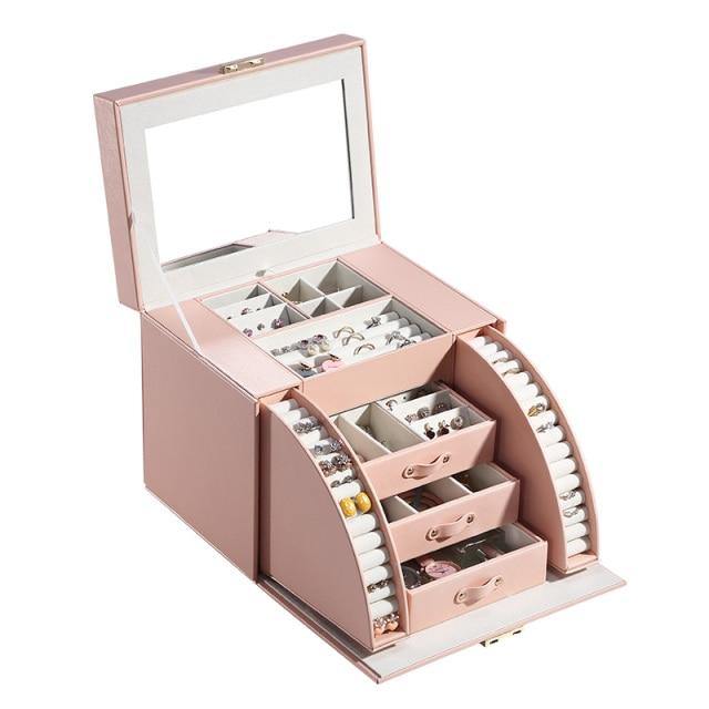 Luxury Large Jewelry Storage Drawer Box - MaviGadget