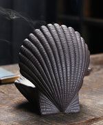 Ceramic Shell Incense Holder Led Lamp