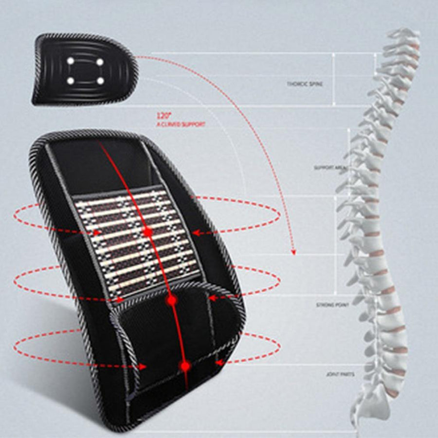 Universal Comfortable Bamboo Car Cushion - Image 8