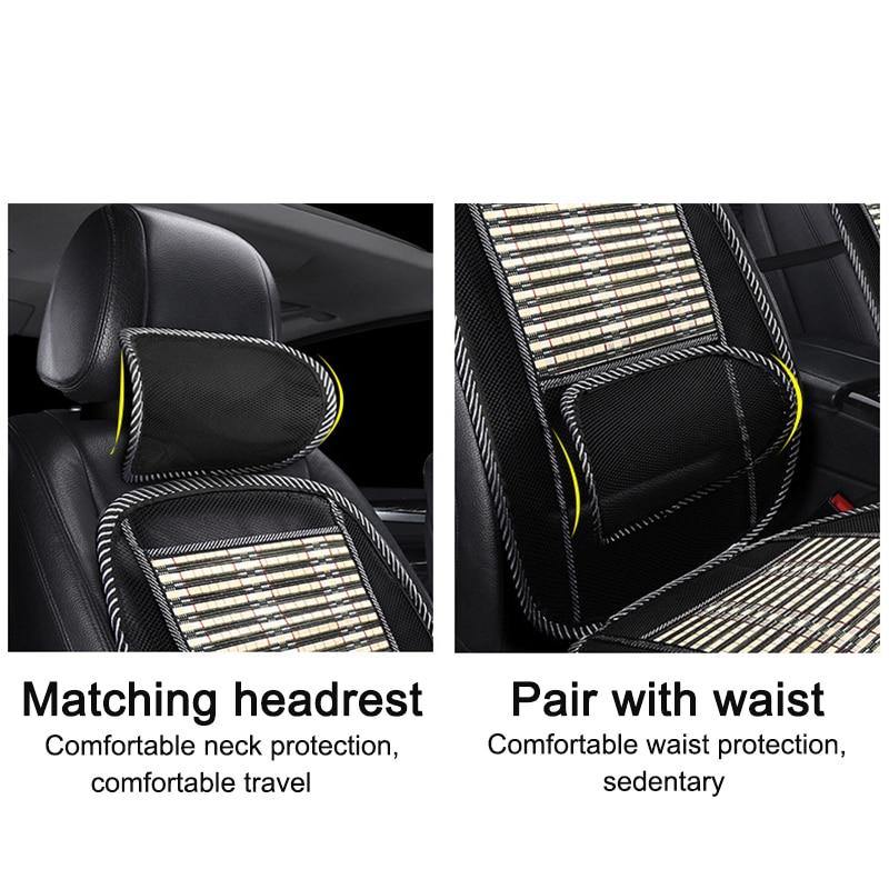Universal Comfortable Bamboo Car Cushion - Image 4