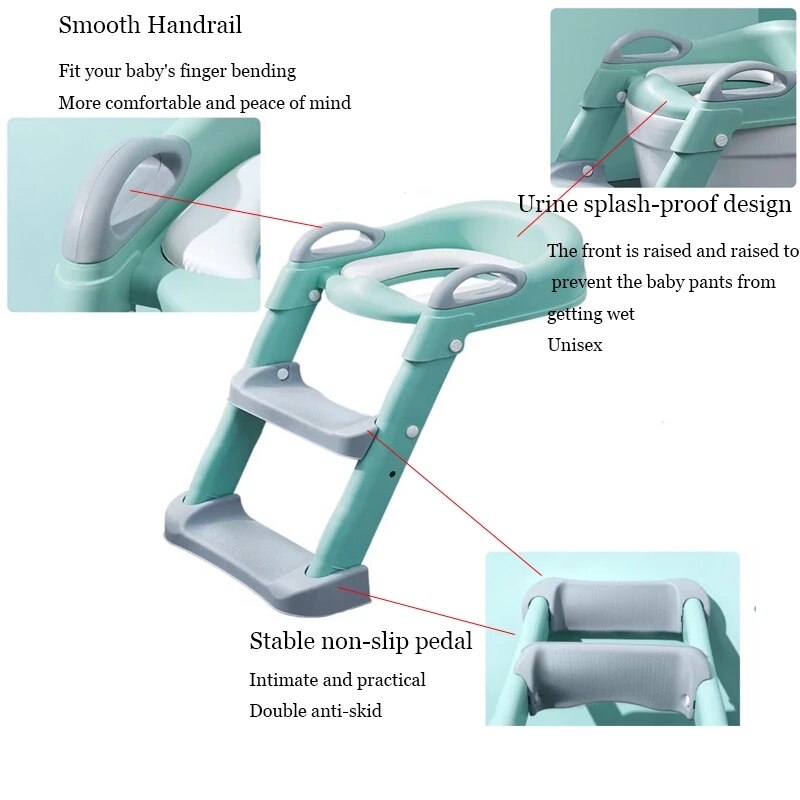 Baby Potty Training Ladder Seat - Image 6