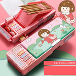 Stationery Kids Cartoon Pencil Storage Box