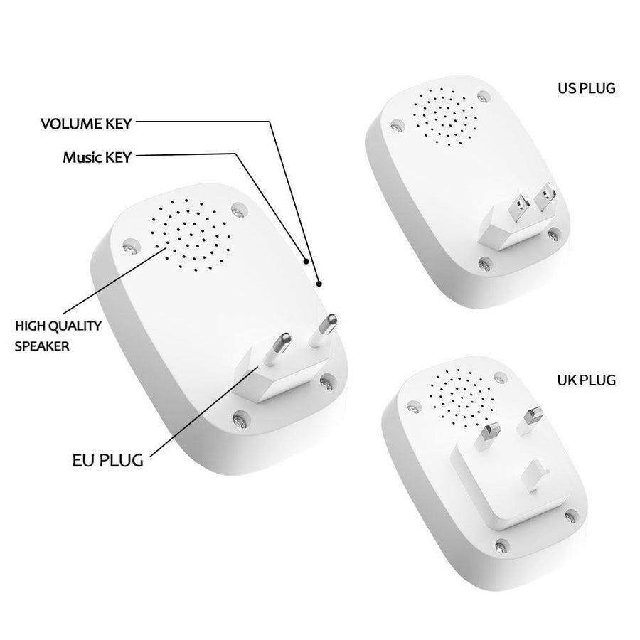 Waterproof Cordless Wireless Doorbell - Image 3