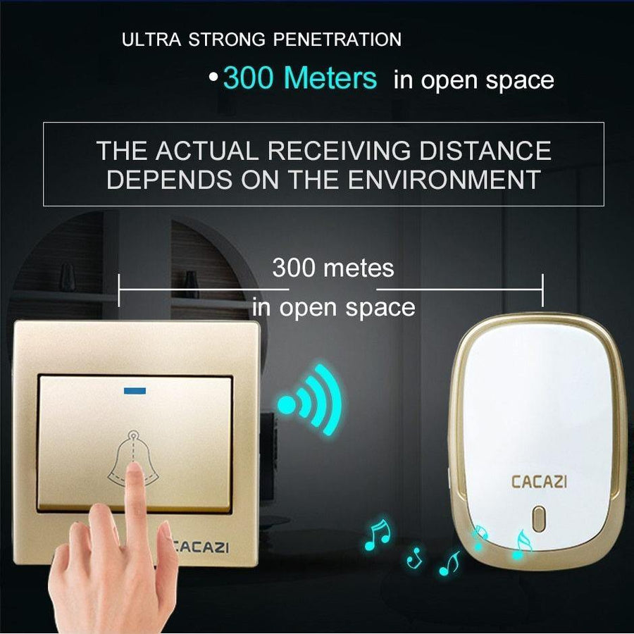 Waterproof Cordless Wireless Doorbell - Image 5