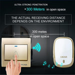 Waterproof Cordless Wireless Doorbell - MaviGadget