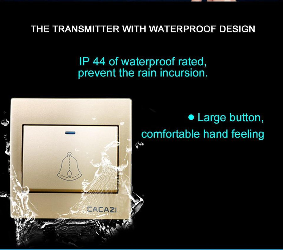 Waterproof Cordless Wireless Doorbell - Image 6