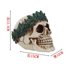 Skull Resin Skeleton Halloween Decoration