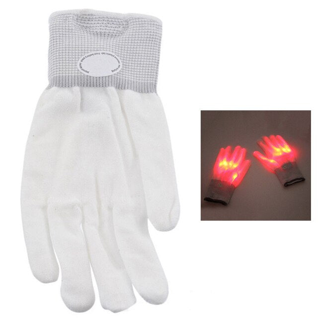 Colorful LED Party Gloves