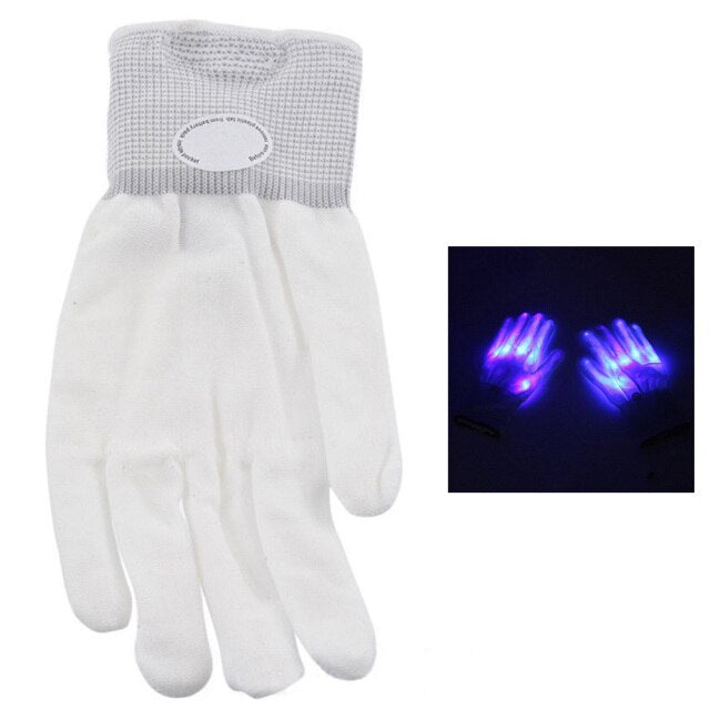 Colorful LED Party Gloves