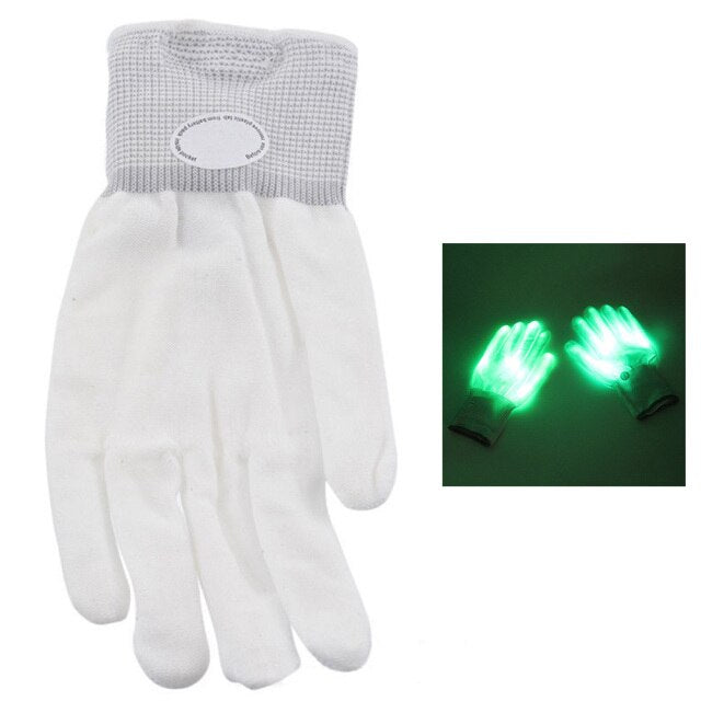 Colorful LED Party Gloves