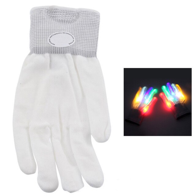 Colorful LED Party Gloves - Image 7