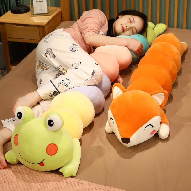 Cute Caterpillar Soft Plush Pillow - Image 3