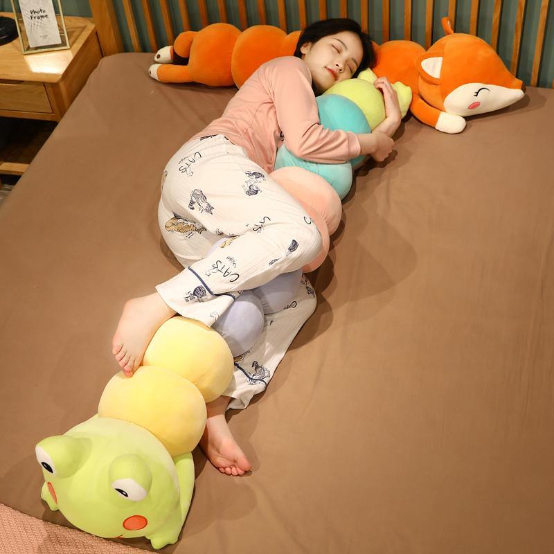 Cute Caterpillar Soft Plush Pillow - Image 1