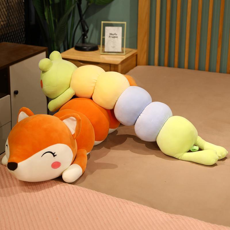 Cute Caterpillar Soft Plush Pillow - Image 5