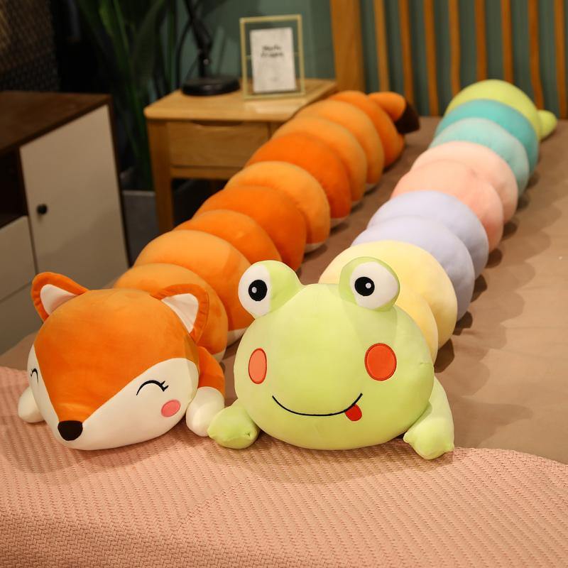 Cute Caterpillar Soft Plush Pillow - MaviGadget