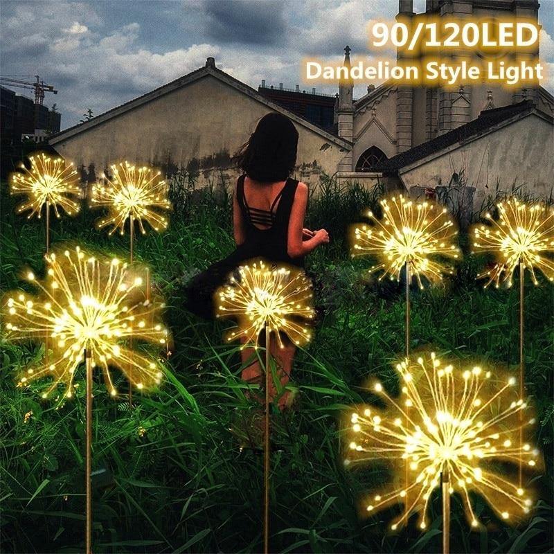 Solar Powered Outdoor Dandelion Light - Image 10
