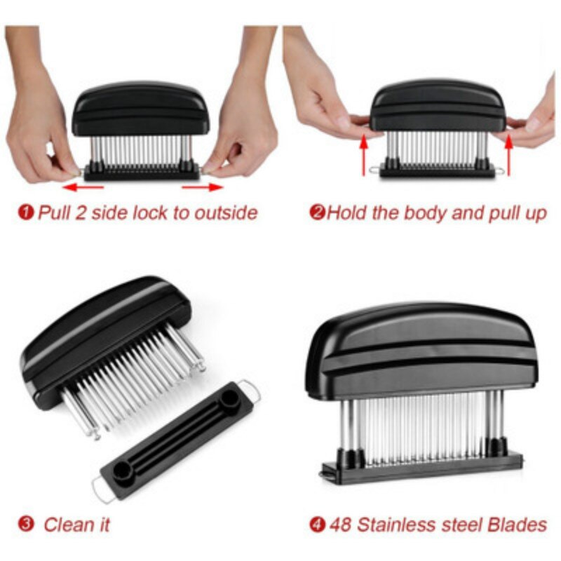 Stainless Steel Easy Meat Tenderizer - Image 3