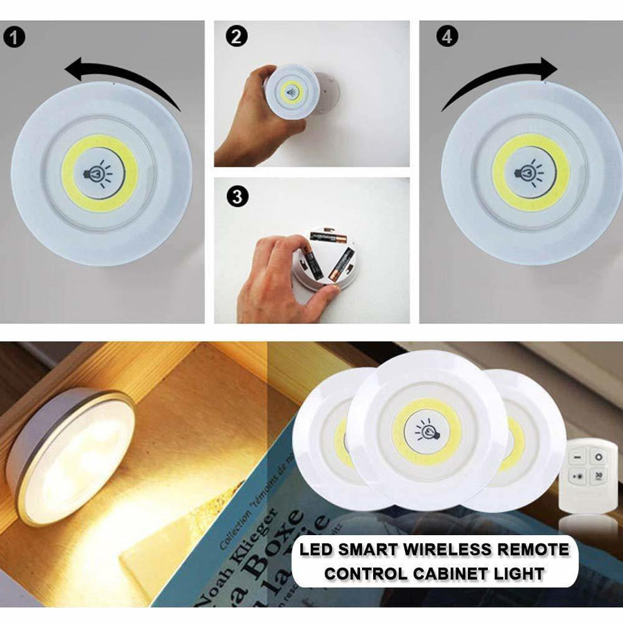 Remote Control Mini Cabinet Dimmable Night Light - Image 6