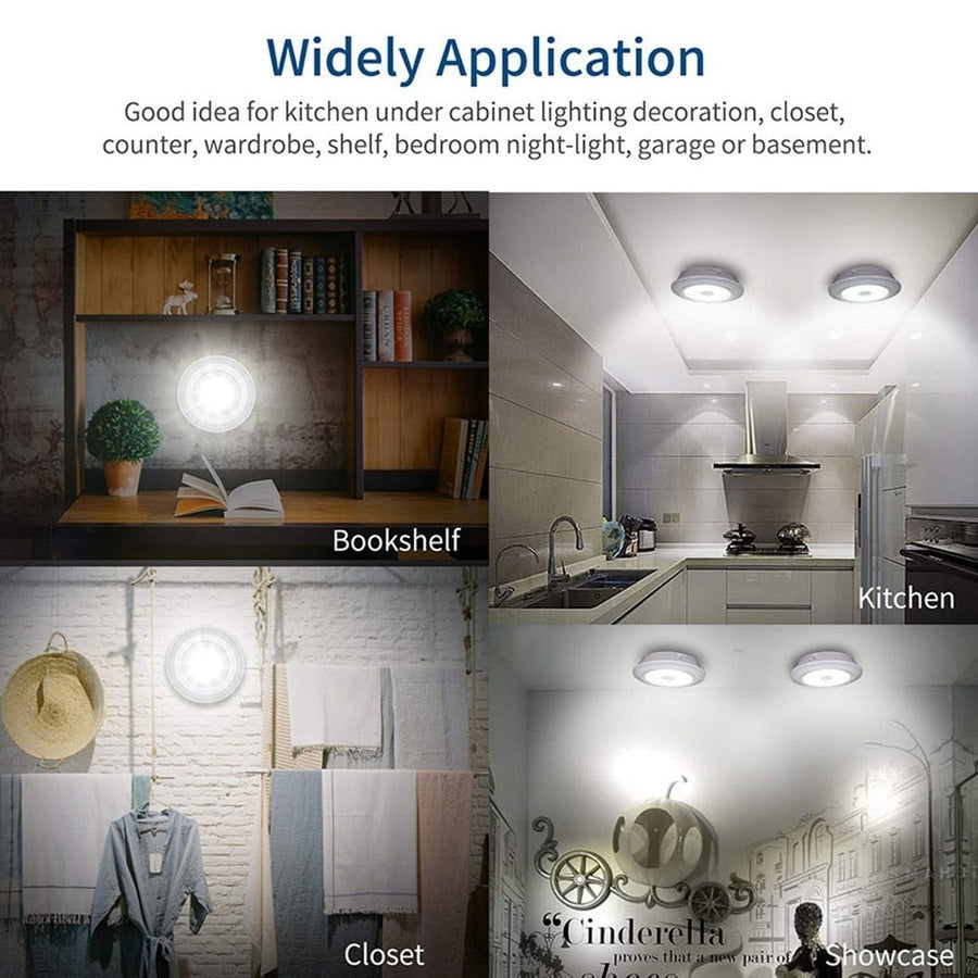 Remote Control Mini Cabinet Dimmable Night Light - Image 10