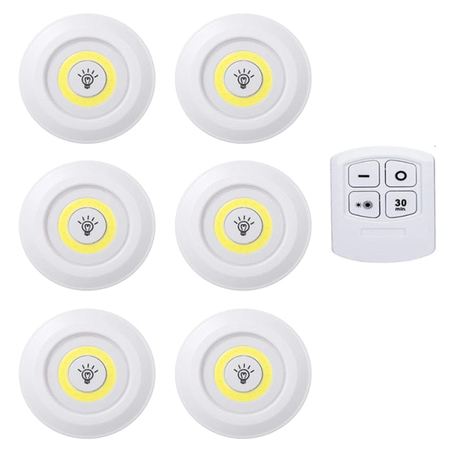 Remote Control Mini Cabinet Dimmable Night Light - Image 9
