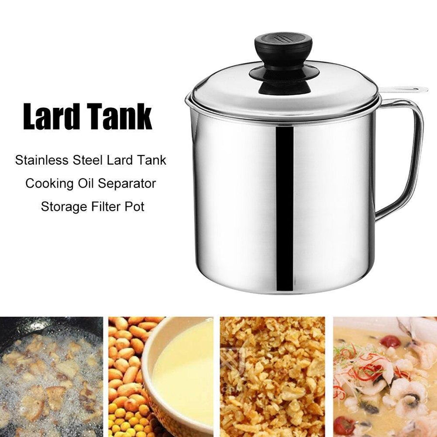 Stainless Steel Cooking Oil Bottle Separator - Image 10