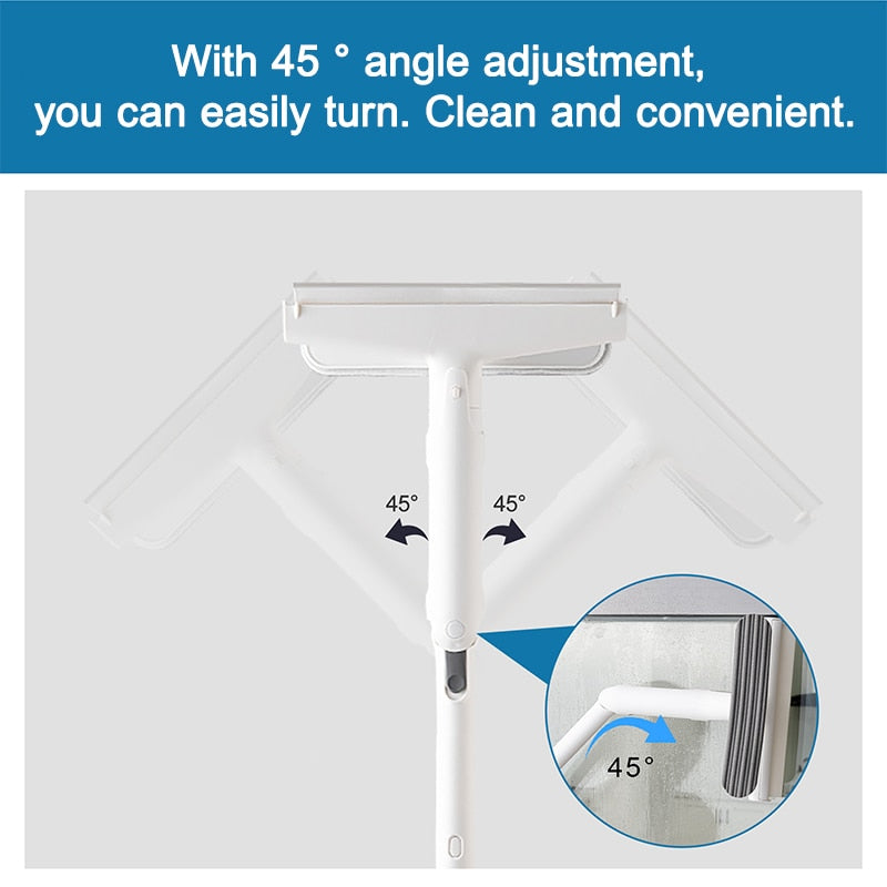 Multifunctional Adjustable Window Cleaning Wiper Brush - Image 4