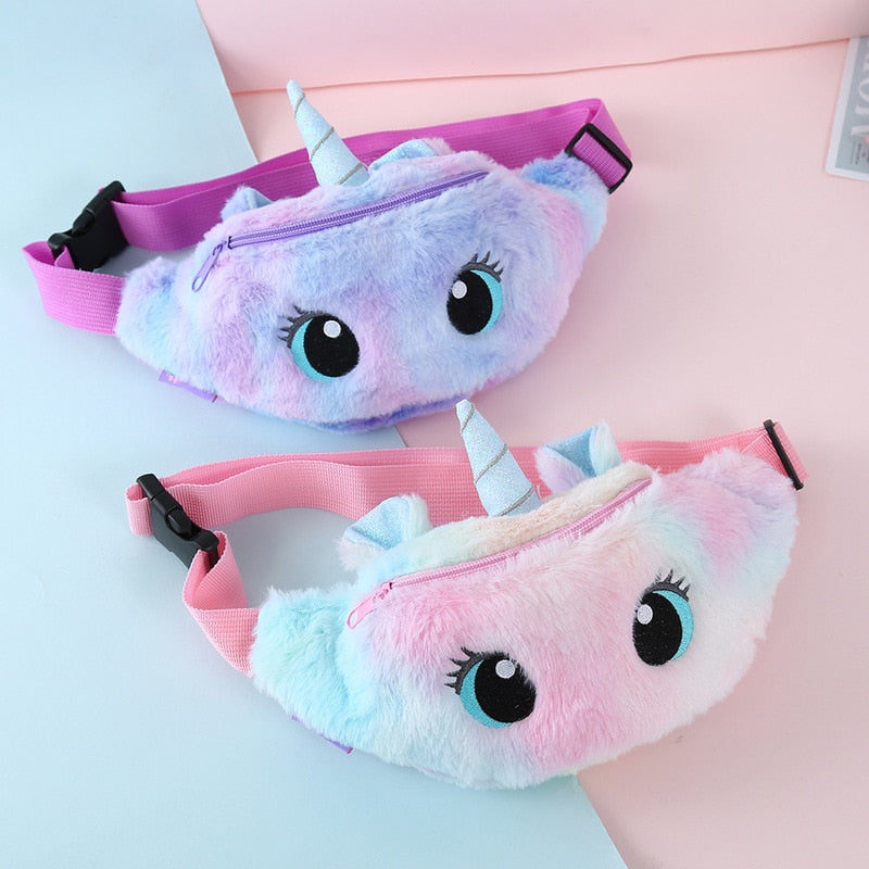 Cute Unicorn Kids Waist Bag