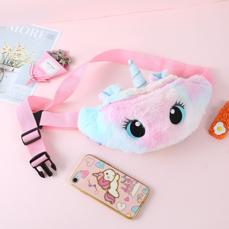 Cute Unicorn Kids Waist Bag - Image 3